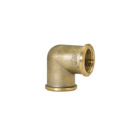 Gebo Gold réz könyök 90°, BB 1" BH