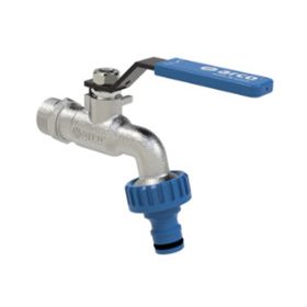 kerticsap 3/4 ARCO JARDIN fekete kar+gyors csatl.