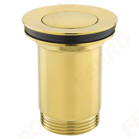 leer. klikk-klakk túlf. mosdóhoz 5/4 gold
