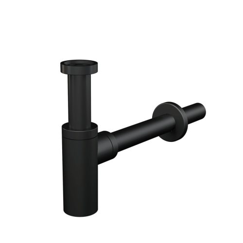 Alcadrain A400BLACK DESIGN mosdószifon DN32, fekete-matt