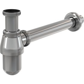   Alca A431 Mosdószifon DN32, 5/4" hollandi anyával, fém