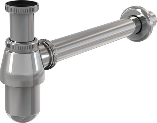 Alcadrain A431 Mosdószifon DN32, 5/4" hollandi anyával, fém