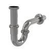 Alcadrain A4320 „U“ alakú mosdószifon DN32, 5/4" hollandi anyával, fém