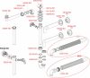 Alcadrain A80-DN32 Csőszifon 5/4" hollandi anyával