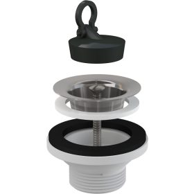   Alca A31 Mosdó leeresztő 5/4" rozsdamentes ráccsal DN63