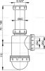 Alcadrain A443-DN50/40 Mosogató szifon leeresztő nélkül 6/4" hollandi anyával