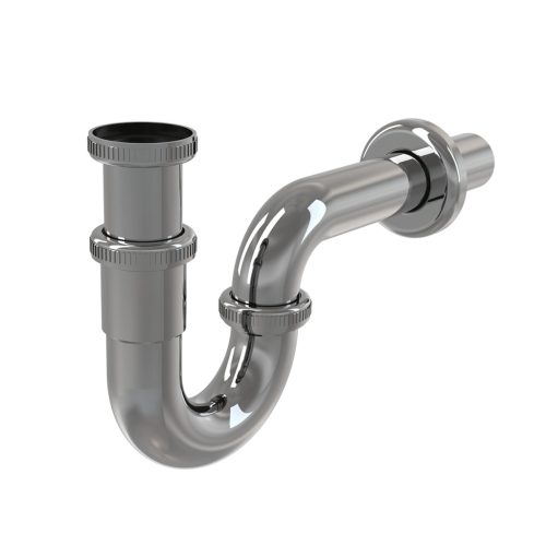 Alcadrain A45E Bidé szifon DN32 fém(Bűzzár 62 mm)