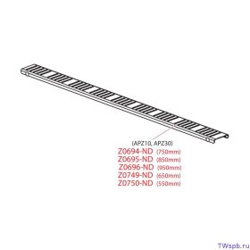 Alca Z0750-ND folyóka rács APZ10-550-hez