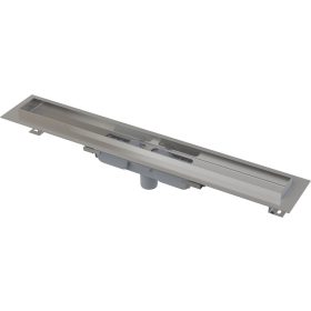   Alca APZ1106-850 Professional Low zuhanyfolyóka peremmel tömör rácsokhoz, függőleges lefolyóval