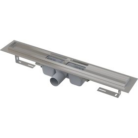   Alca APZ1-1050 zuhanyfolyóka peremmel perforált rácsokhoz, 100-155mm