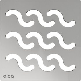Alca MPV002 Design rács 102×102 mm rozsdamentes