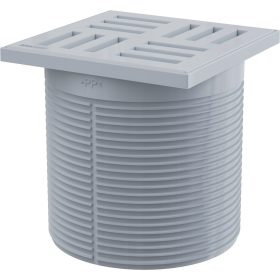   Alca APV0100 Rácstartó elem, rács 105×105 mm szürke APV 1321-hez müa