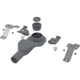   Alca APZ-S6 Extra-alacsony szifon DN40 és készlet állítható lábakkal