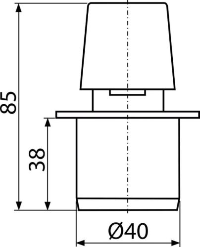 Alca APH40 Légbeszívó szelep DN40