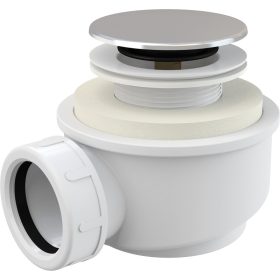 Alca A476 CLICK/CLACK zuhanytálca szifon szett, alacsony