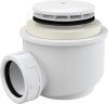 ALcadrain A47B-50 Zuhanyszifon sapkával, fehér 50 mm