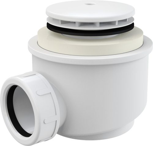 ALcadrain A47B-50 Zuhanyszifon sapkával, fehér 50 mm