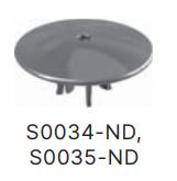 Alca S0035-ND Zuhanytálca szifonhoz fedőkupak, A47/60