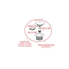 Alca S0453-ND clikk-clakk zuhanyszifonhoz szett