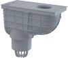 Alcadrain AGV1S Univerzális esővíz elvezető 300×155/110 mm, függőleges, szürke