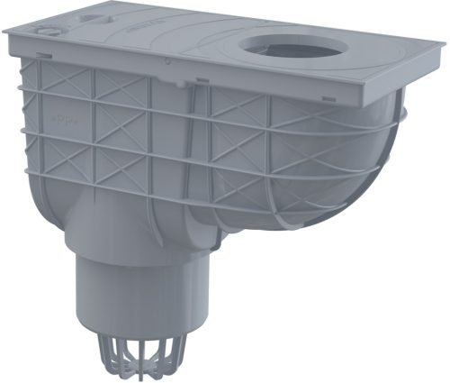 Alcadrain AGV1S Univerzális esővíz elvezető 300×155/110 mm, függőleges, szürke