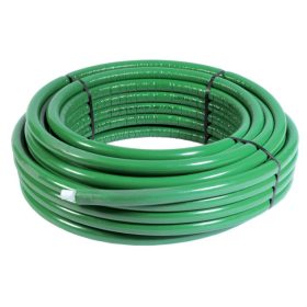   comisa szigetelt alub. műa. cső 18x2 PERT (50fm/tek), zöld