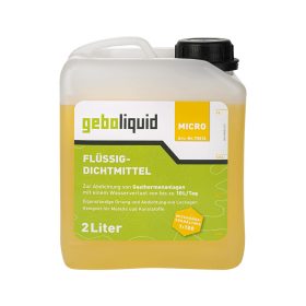   Gebo Liquid Micro folyékony tömítőanyag fűtési rendszerekhez 2L