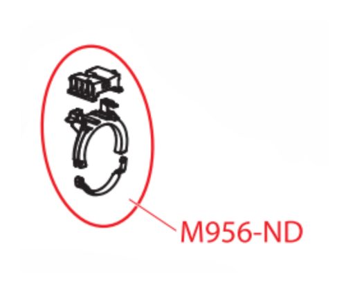 Alca M956-ND szennyvízcső tartó bilincs