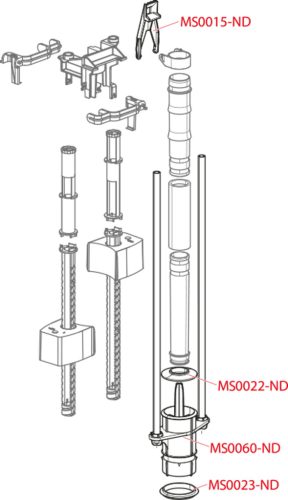 Alca MS0023-ND alkatrész tömítés a A09A-hoz