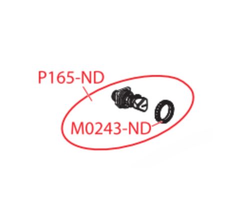 Alca P165-ND sarokszelep AM101-hez