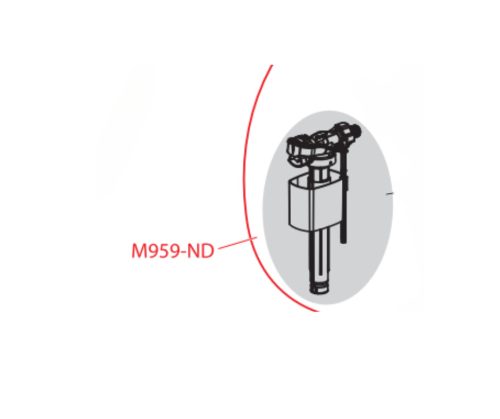 Alca M959-ND alkatrész feltöltő szelephez
