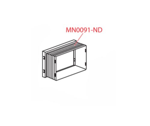 Alca MN0091-ND alkatrész WC tartály keret hüvely vágható