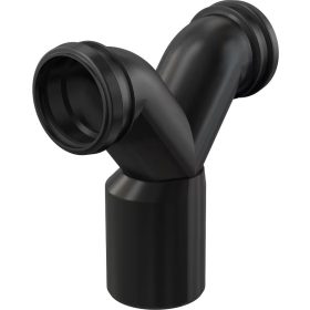 Alca összekötő kettős könyök 90° tömitéssel M909