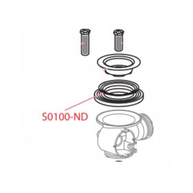 Alca S0100-ND alkatrész kád leeresztőhőz S0100-ND