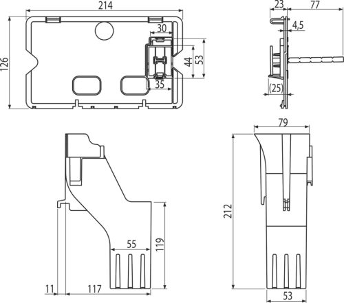 Alca P169 WC tabletta adagoló