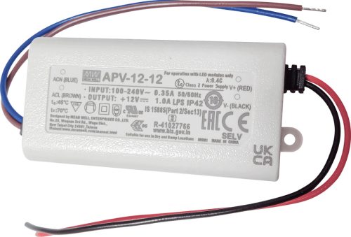 Alcadrain AEZ310 Hálózati tápegység 230 V AC/12 V DC/12 W, IP20 szenzoros WC és piszoár öblítőhöz
