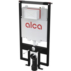   Alca AM1101/1200 Sádromodul Slim falsík alatti WC tartály száraz szereléshez (gipszkarton)