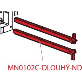   Alca MN0102C-DLOUH alkatrész öblítőlemez keret csavar (hosszú)