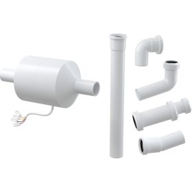   Alca P128 Ventilátor a falsík alatti szerelési rendszerekhez szellőző előkészítéssel