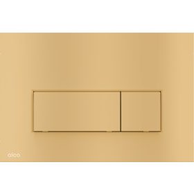   Alca M57-G-M Nyomólap a falsík alatti WC tartályokhoz, GOLD-matt
