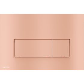   Alca M57-RG-M Nyomólap a falsík alatti WC tartályokhoz, RED GOLD-matt