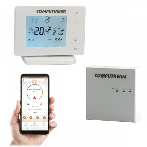 Termosztát vezeték nélküli érintős Computherm E400RF Wi-Fi