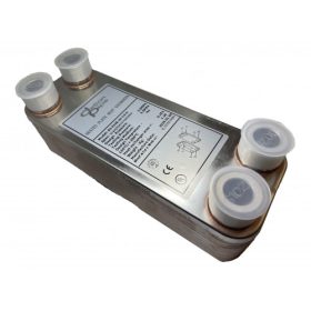 Lemezes hőcserélő 20lemez, 4x1"