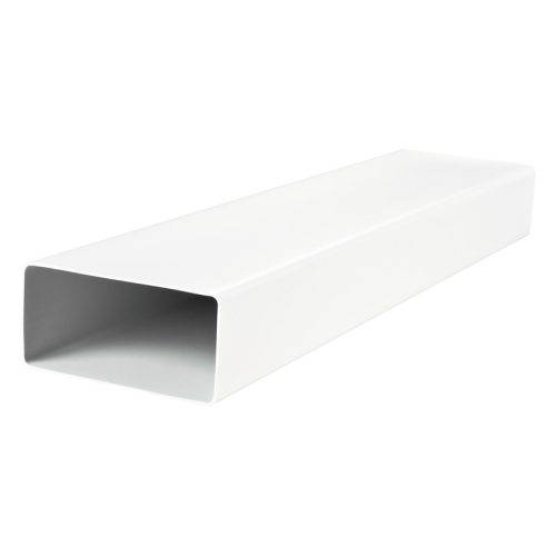 Légcsatorna pvc merev lapos 90x220mm 1,5m (9015)