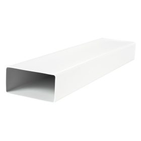 Légcsatorna pvc merev lapos 90x220mm 1m (9010)