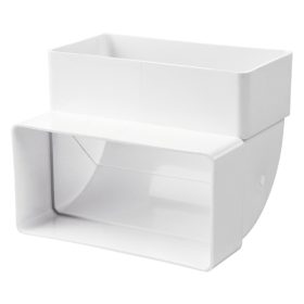 Könyök laposcsatornához függőleges 92x220mm (9292)