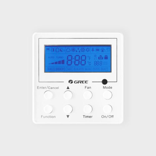 Gree kazettás 2 csöves Fan-Coil FP-160XD/B-T(E) 8,4 kW