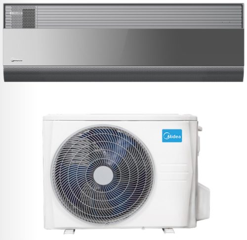 Midea Gaia MGA-12-GREY-SP Gaia oldalfali split (szürke, R32, 3,5 kW) GAIA-12HRFN8-I-GREY / GAIA-12HRFN8-O