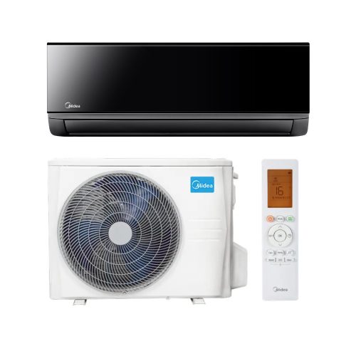 Midea Xtreme Save Black Mirror MG2X-09-BL-SP oldalfali split 2,6 kW fekete MSAGAU-09HRFNX-BL / MOX102-09HFN8