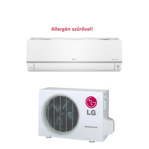 LG Silence Plus DUAL PC12SK 3,5 kw PC12SK.NSJ klíma szett